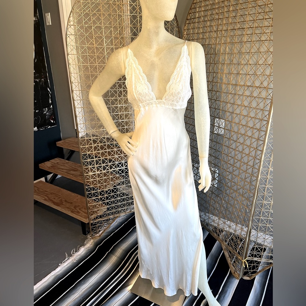 Vintage Victoria’s Secret silk slip dress